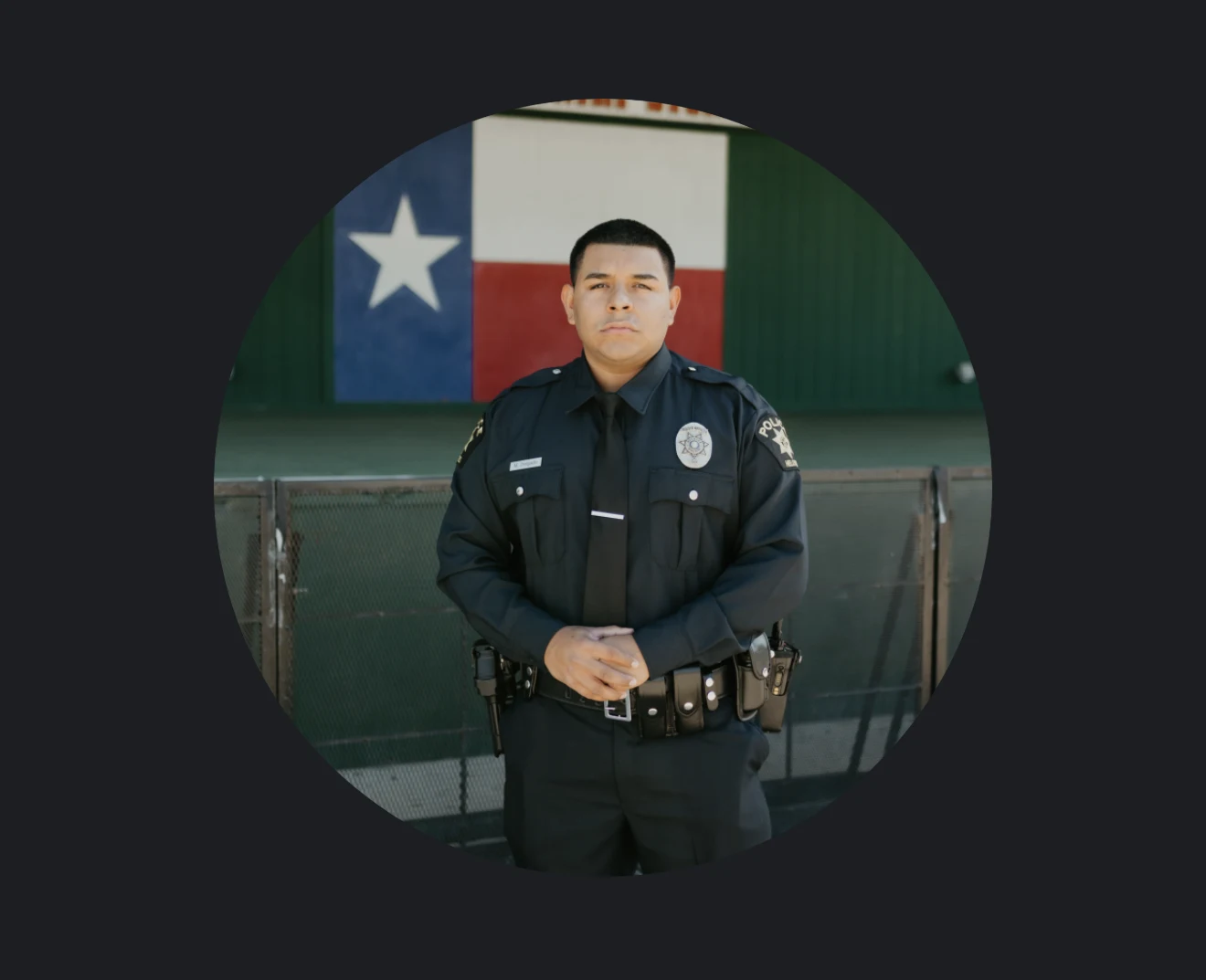 Matthew Delgado, owner of Texas Frontier Protective Services
